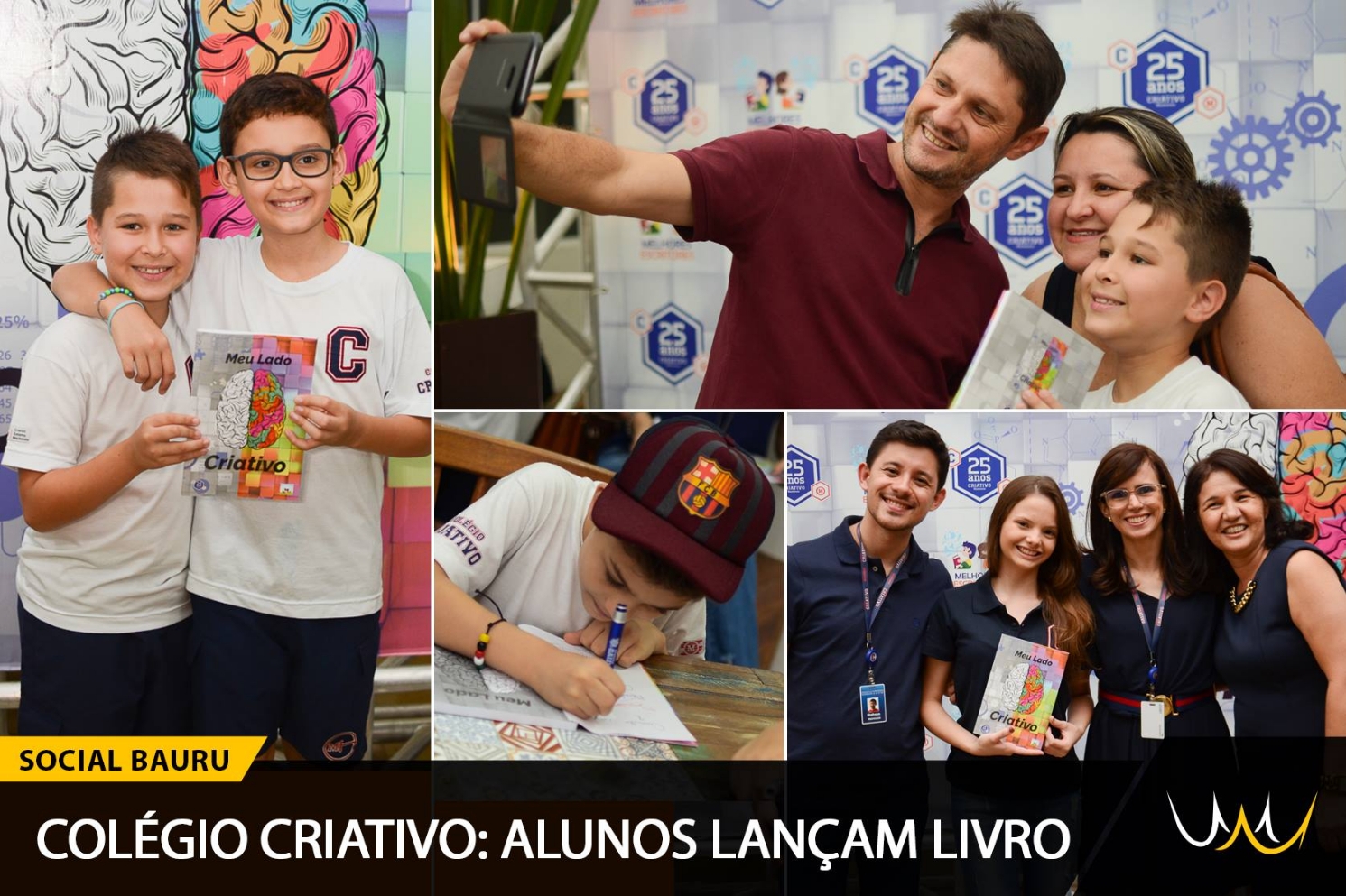 "Meu Lado Criativo" - Noite de Autógrafos 